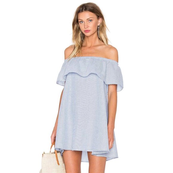 MINKPINK French Twist Off the Shoulder Dress - Picture 2 of 6